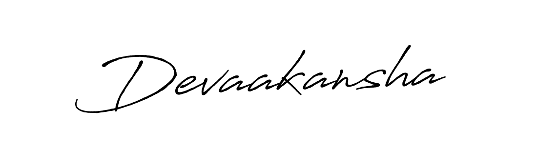 Similarly Antro_Vectra_Bolder is the best handwritten signature design. Signature creator online .You can use it as an online autograph creator for name Devaakansha. Devaakansha signature style 7 images and pictures png