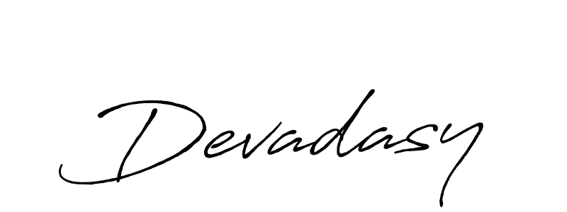 Use a signature maker to create a handwritten signature online. With this signature software, you can design (Antro_Vectra_Bolder) your own signature for name Devadasy. Devadasy signature style 7 images and pictures png