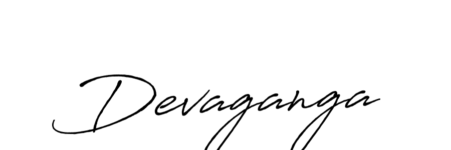 Also we have Devaganga name is the best signature style. Create professional handwritten signature collection using Antro_Vectra_Bolder autograph style. Devaganga signature style 7 images and pictures png