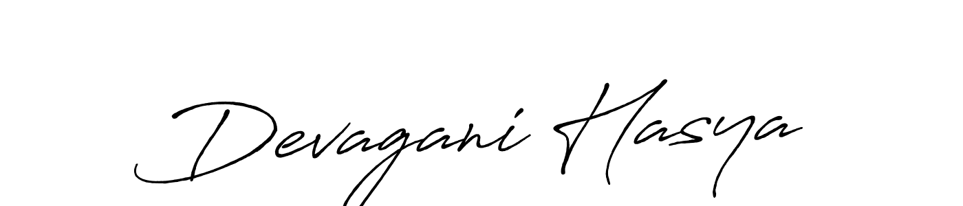 You should practise on your own different ways (Antro_Vectra_Bolder) to write your name (Devagani Hasya) in signature. don't let someone else do it for you. Devagani Hasya signature style 7 images and pictures png