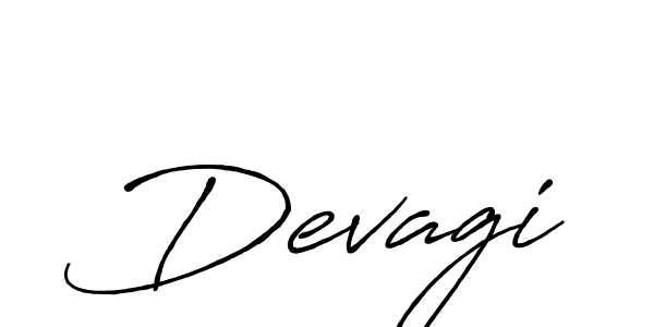 You should practise on your own different ways (Antro_Vectra_Bolder) to write your name (Devagi) in signature. don't let someone else do it for you. Devagi signature style 7 images and pictures png