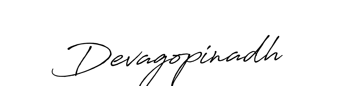 Once you've used our free online signature maker to create your best signature Antro_Vectra_Bolder style, it's time to enjoy all of the benefits that Devagopinadh name signing documents. Devagopinadh signature style 7 images and pictures png