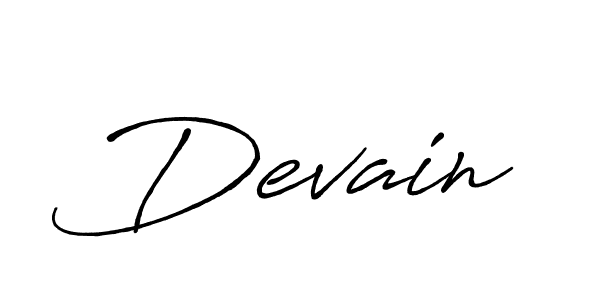 Make a beautiful signature design for name Devain. Use this online signature maker to create a handwritten signature for free. Devain signature style 7 images and pictures png