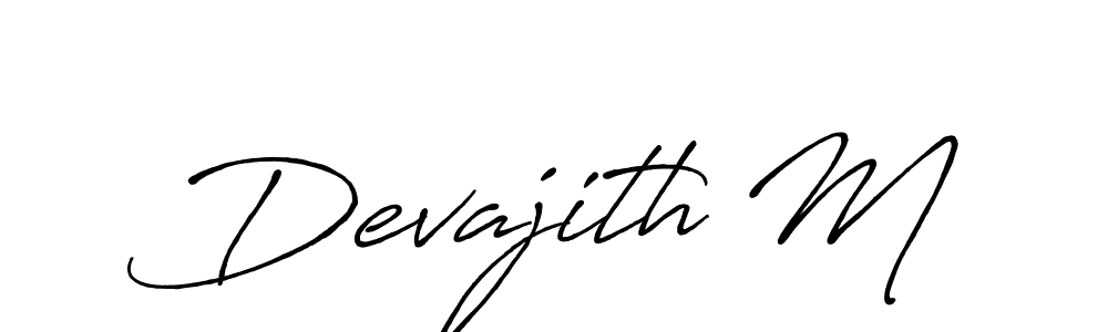 How to Draw Devajith M signature style? Antro_Vectra_Bolder is a latest design signature styles for name Devajith M. Devajith M signature style 7 images and pictures png