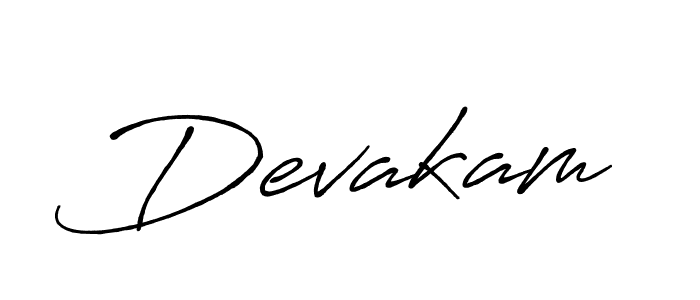 Also we have Devakam name is the best signature style. Create professional handwritten signature collection using Antro_Vectra_Bolder autograph style. Devakam signature style 7 images and pictures png