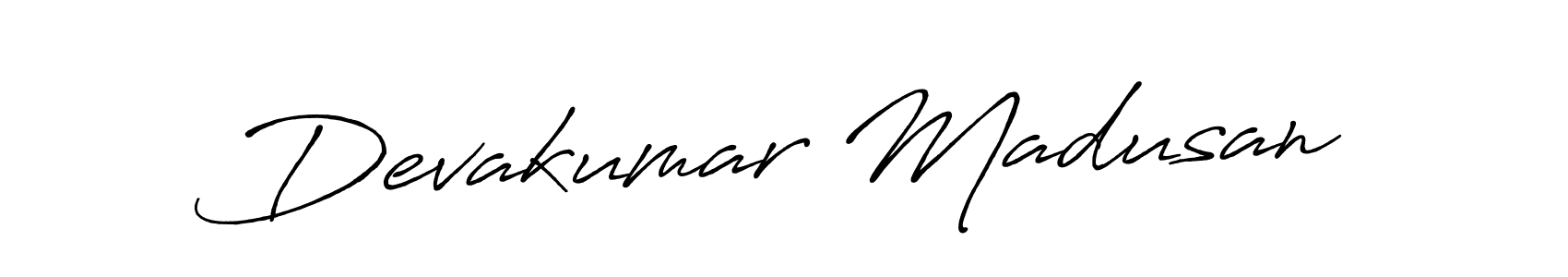 Similarly Antro_Vectra_Bolder is the best handwritten signature design. Signature creator online .You can use it as an online autograph creator for name Devakumar Madusan. Devakumar Madusan signature style 7 images and pictures png