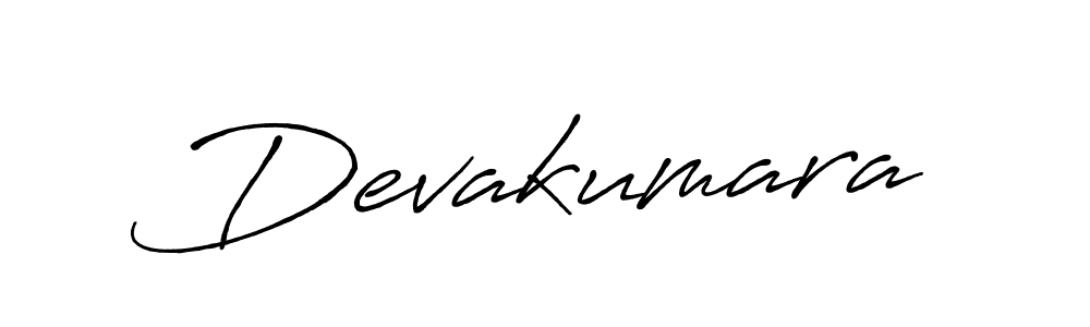 Devakumara stylish signature style. Best Handwritten Sign (Antro_Vectra_Bolder) for my name. Handwritten Signature Collection Ideas for my name Devakumara. Devakumara signature style 7 images and pictures png