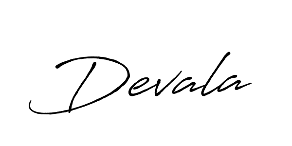How to make Devala name signature. Use Antro_Vectra_Bolder style for creating short signs online. This is the latest handwritten sign. Devala signature style 7 images and pictures png