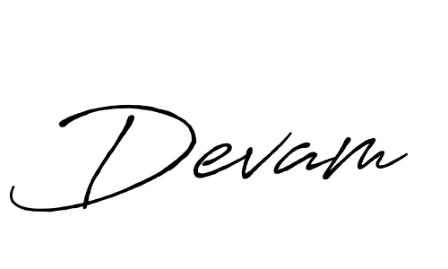 Once you've used our free online signature maker to create your best signature Antro_Vectra_Bolder style, it's time to enjoy all of the benefits that Devam name signing documents. Devam signature style 7 images and pictures png