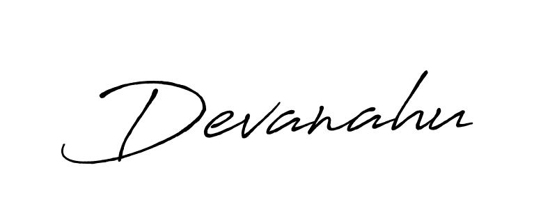 Similarly Antro_Vectra_Bolder is the best handwritten signature design. Signature creator online .You can use it as an online autograph creator for name Devanahu. Devanahu signature style 7 images and pictures png
