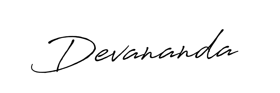 Also You can easily find your signature by using the search form. We will create Devananda name handwritten signature images for you free of cost using Antro_Vectra_Bolder sign style. Devananda signature style 7 images and pictures png