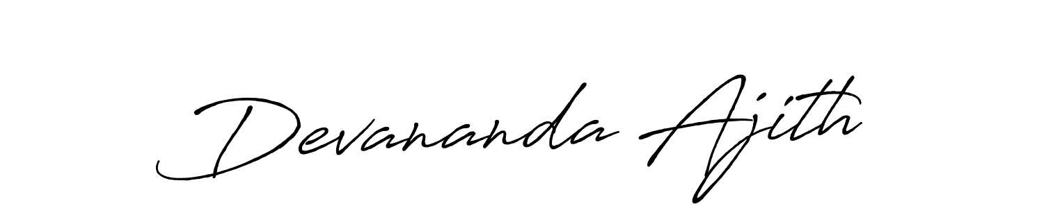 Also You can easily find your signature by using the search form. We will create Devananda Ajith name handwritten signature images for you free of cost using Antro_Vectra_Bolder sign style. Devananda Ajith signature style 7 images and pictures png