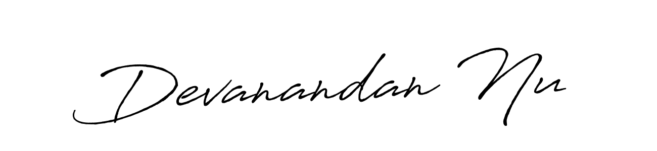 if you are searching for the best signature style for your name Devanandan Nu. so please give up your signature search. here we have designed multiple signature styles  using Antro_Vectra_Bolder. Devanandan Nu signature style 7 images and pictures png