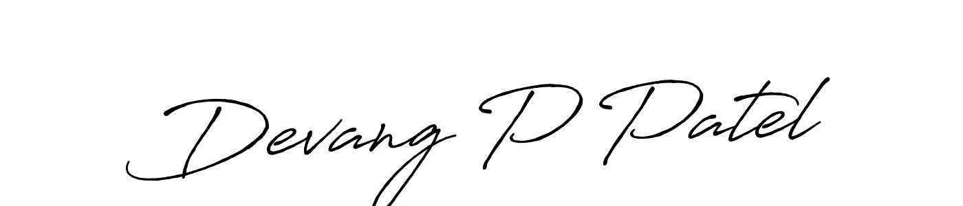 Best and Professional Signature Style for Devang P Patel. Antro_Vectra_Bolder Best Signature Style Collection. Devang P Patel signature style 7 images and pictures png