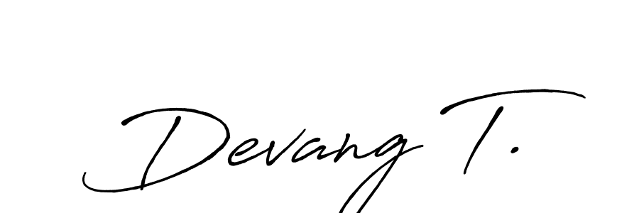 Make a short Devang T. signature style. Manage your documents anywhere anytime using Antro_Vectra_Bolder. Create and add eSignatures, submit forms, share and send files easily. Devang T. signature style 7 images and pictures png