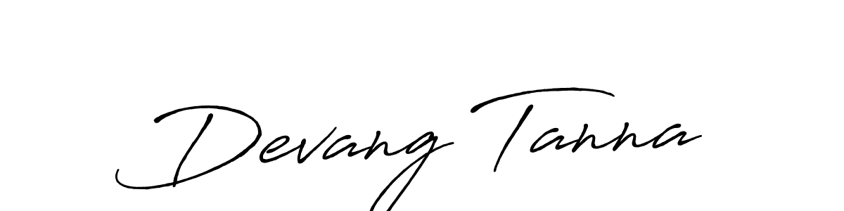 if you are searching for the best signature style for your name Devang Tanna. so please give up your signature search. here we have designed multiple signature styles  using Antro_Vectra_Bolder. Devang Tanna signature style 7 images and pictures png