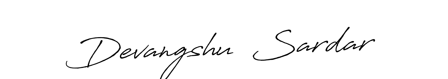Once you've used our free online signature maker to create your best signature Antro_Vectra_Bolder style, it's time to enjoy all of the benefits that Devangshu  Sardar name signing documents. Devangshu  Sardar signature style 7 images and pictures png