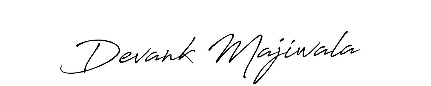 Also You can easily find your signature by using the search form. We will create Devank Majiwala name handwritten signature images for you free of cost using Antro_Vectra_Bolder sign style. Devank Majiwala signature style 7 images and pictures png