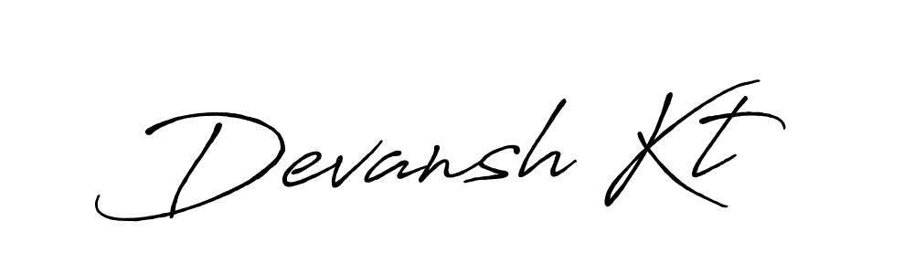 You can use this online signature creator to create a handwritten signature for the name Devansh Kt. This is the best online autograph maker. Devansh Kt signature style 7 images and pictures png