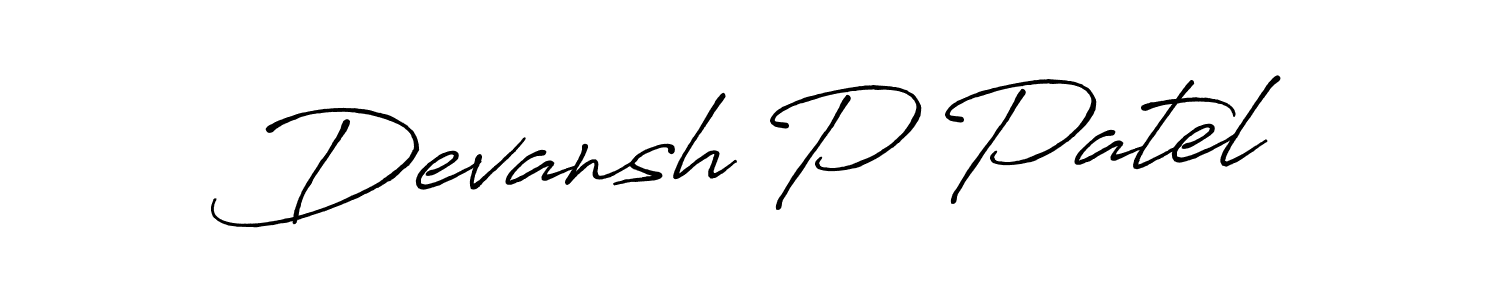 See photos of Devansh P Patel official signature by Spectra . Check more albums & portfolios. Read reviews & check more about Antro_Vectra_Bolder font. Devansh P Patel signature style 7 images and pictures png