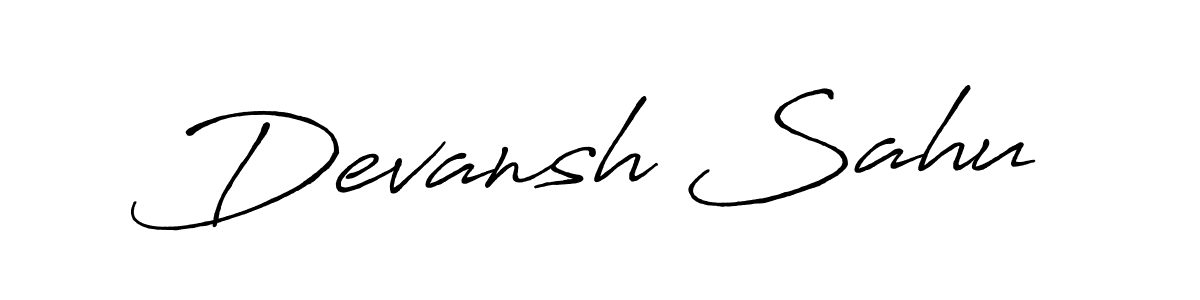 Check out images of Autograph of Devansh Sahu name. Actor Devansh Sahu Signature Style. Antro_Vectra_Bolder is a professional sign style online. Devansh Sahu signature style 7 images and pictures png