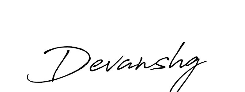 You should practise on your own different ways (Antro_Vectra_Bolder) to write your name (Devanshg) in signature. don't let someone else do it for you. Devanshg signature style 7 images and pictures png