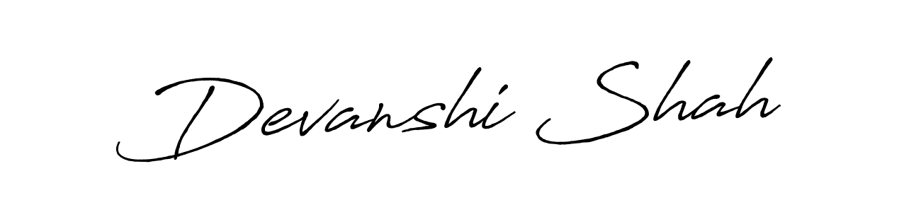if you are searching for the best signature style for your name Devanshi Shah. so please give up your signature search. here we have designed multiple signature styles  using Antro_Vectra_Bolder. Devanshi Shah signature style 7 images and pictures png