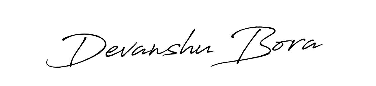 Once you've used our free online signature maker to create your best signature Antro_Vectra_Bolder style, it's time to enjoy all of the benefits that Devanshu Bora name signing documents. Devanshu Bora signature style 7 images and pictures png