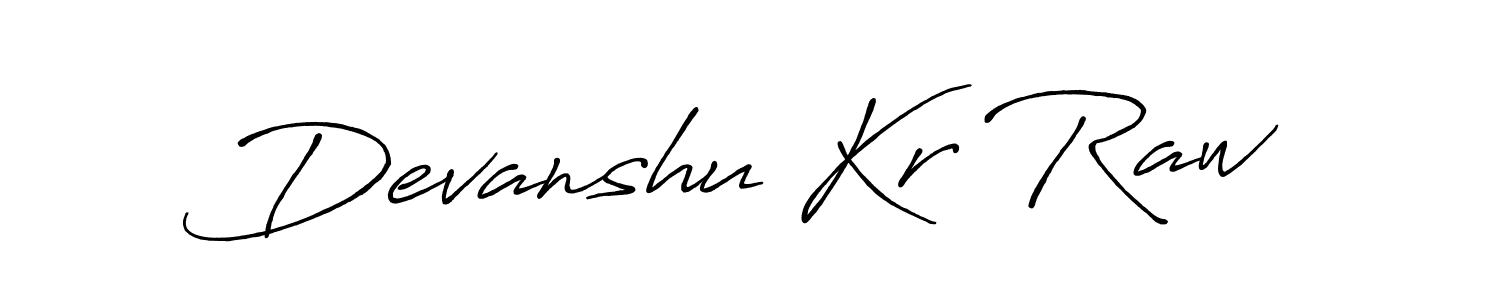 Also You can easily find your signature by using the search form. We will create Devanshu Kr Raw name handwritten signature images for you free of cost using Antro_Vectra_Bolder sign style. Devanshu Kr Raw signature style 7 images and pictures png