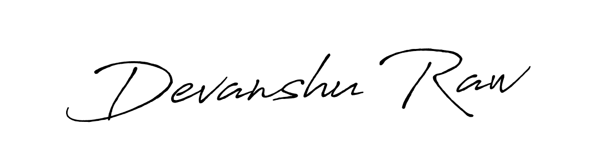 The best way (Antro_Vectra_Bolder) to make a short signature is to pick only two or three words in your name. The name Devanshu Raw include a total of six letters. For converting this name. Devanshu Raw signature style 7 images and pictures png