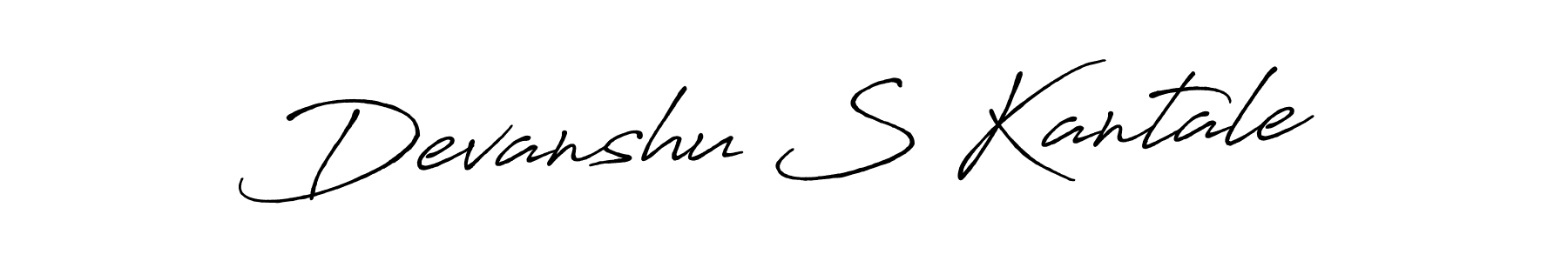 How to Draw Devanshu S Kantale signature style? Antro_Vectra_Bolder is a latest design signature styles for name Devanshu S Kantale. Devanshu S Kantale signature style 7 images and pictures png