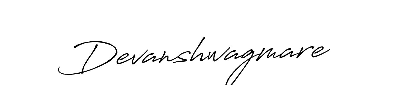 Make a beautiful signature design for name Devanshwagmare. Use this online signature maker to create a handwritten signature for free. Devanshwagmare signature style 7 images and pictures png