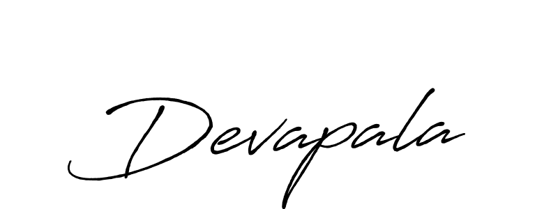 Make a beautiful signature design for name Devapala. With this signature (Antro_Vectra_Bolder) style, you can create a handwritten signature for free. Devapala signature style 7 images and pictures png