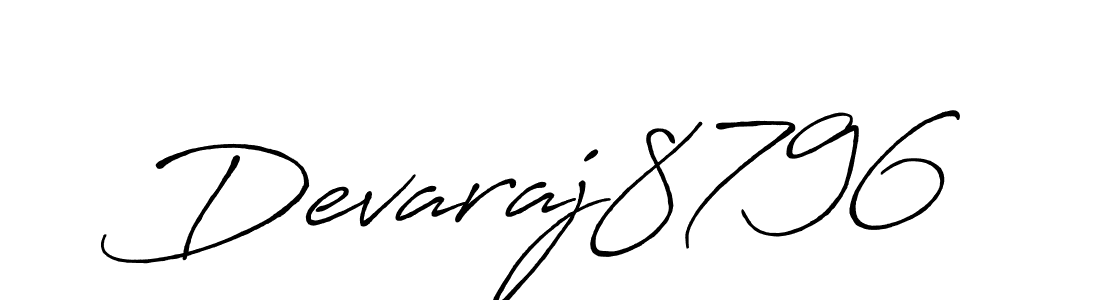 How to make Devaraj8796 name signature. Use Antro_Vectra_Bolder style for creating short signs online. This is the latest handwritten sign. Devaraj8796 signature style 7 images and pictures png