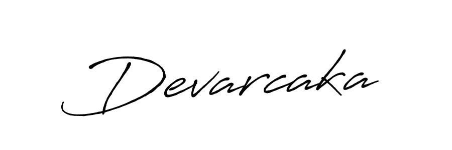 Create a beautiful signature design for name Devarcaka. With this signature (Antro_Vectra_Bolder) fonts, you can make a handwritten signature for free. Devarcaka signature style 7 images and pictures png