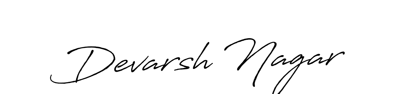 See photos of Devarsh Nagar official signature by Spectra . Check more albums & portfolios. Read reviews & check more about Antro_Vectra_Bolder font. Devarsh Nagar signature style 7 images and pictures png