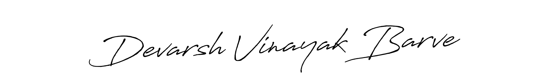 Make a beautiful signature design for name Devarsh Vinayak Barve. Use this online signature maker to create a handwritten signature for free. Devarsh Vinayak Barve signature style 7 images and pictures png