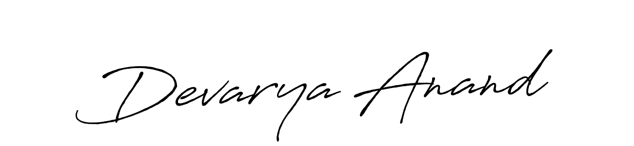 Here are the top 10 professional signature styles for the name Devarya Anand. These are the best autograph styles you can use for your name. Devarya Anand signature style 7 images and pictures png