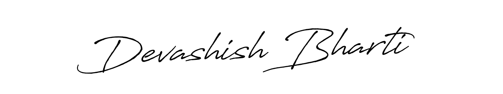 Similarly Antro_Vectra_Bolder is the best handwritten signature design. Signature creator online .You can use it as an online autograph creator for name Devashish Bharti. Devashish Bharti signature style 7 images and pictures png