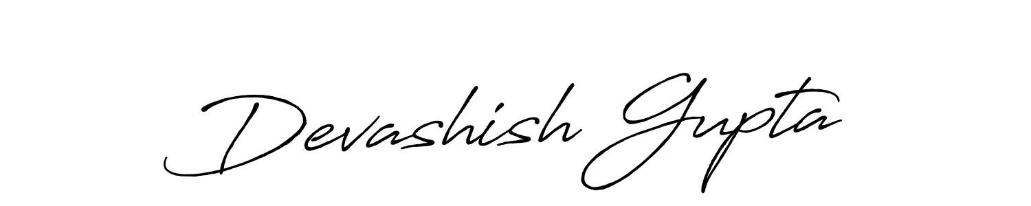 It looks lik you need a new signature style for name Devashish Gupta. Design unique handwritten (Antro_Vectra_Bolder) signature with our free signature maker in just a few clicks. Devashish Gupta signature style 7 images and pictures png