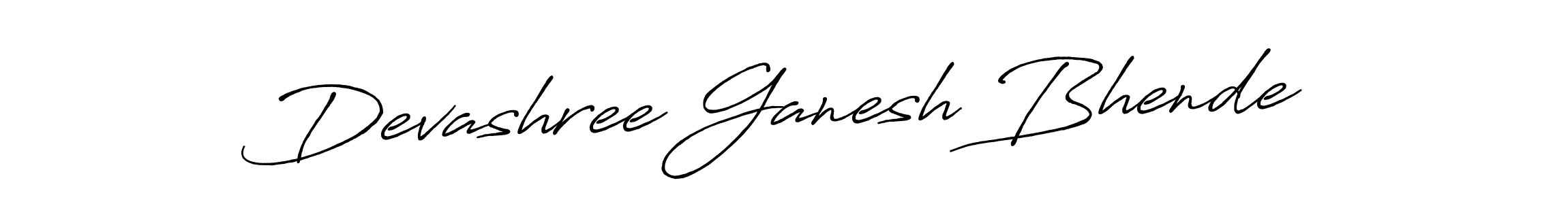 How to Draw Devashree Ganesh Bhende signature style? Antro_Vectra_Bolder is a latest design signature styles for name Devashree Ganesh Bhende. Devashree Ganesh Bhende signature style 7 images and pictures png