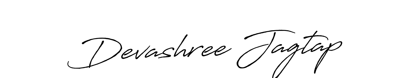 Use a signature maker to create a handwritten signature online. With this signature software, you can design (Antro_Vectra_Bolder) your own signature for name Devashree Jagtap. Devashree Jagtap signature style 7 images and pictures png