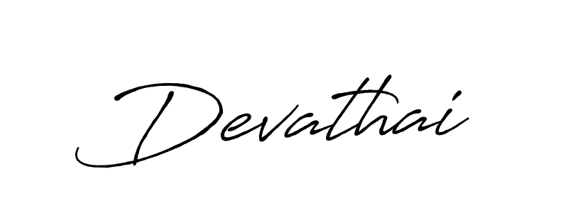 Create a beautiful signature design for name Devathai. With this signature (Antro_Vectra_Bolder) fonts, you can make a handwritten signature for free. Devathai signature style 7 images and pictures png