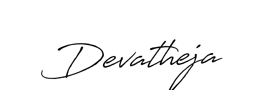The best way (Antro_Vectra_Bolder) to make a short signature is to pick only two or three words in your name. The name Devatheja include a total of six letters. For converting this name. Devatheja signature style 7 images and pictures png