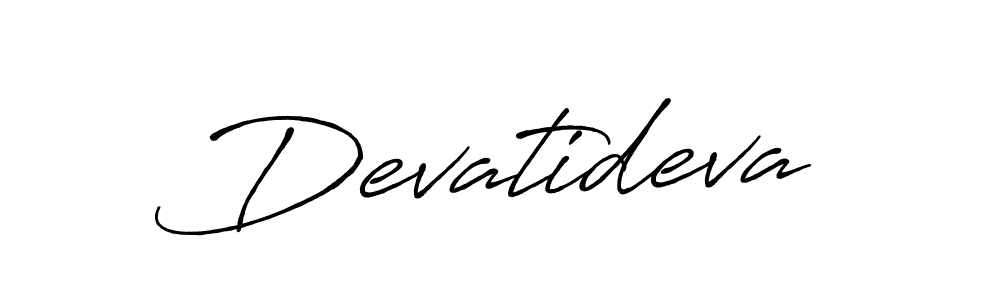 Once you've used our free online signature maker to create your best signature Antro_Vectra_Bolder style, it's time to enjoy all of the benefits that Devatideva name signing documents. Devatideva signature style 7 images and pictures png