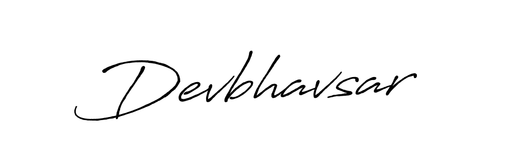 Also You can easily find your signature by using the search form. We will create Devbhavsar name handwritten signature images for you free of cost using Antro_Vectra_Bolder sign style. Devbhavsar signature style 7 images and pictures png