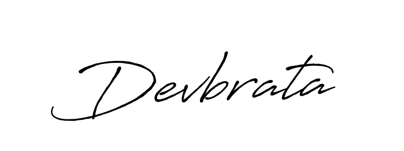 It looks lik you need a new signature style for name Devbrata. Design unique handwritten (Antro_Vectra_Bolder) signature with our free signature maker in just a few clicks. Devbrata signature style 7 images and pictures png