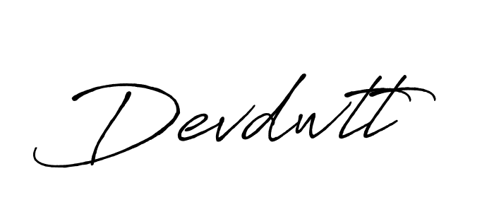 The best way (Antro_Vectra_Bolder) to make a short signature is to pick only two or three words in your name. The name Devdwtt include a total of six letters. For converting this name. Devdwtt signature style 7 images and pictures png