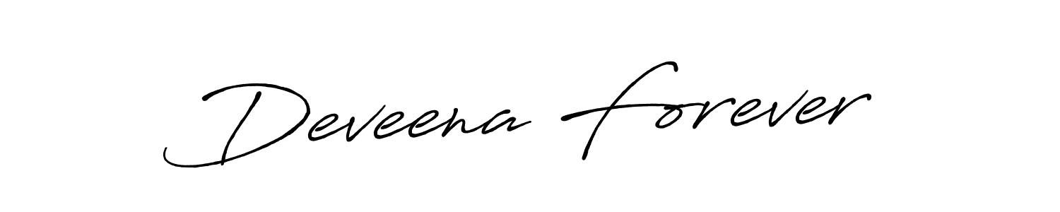 The best way (Antro_Vectra_Bolder) to make a short signature is to pick only two or three words in your name. The name Deveena Forever include a total of six letters. For converting this name. Deveena Forever signature style 7 images and pictures png