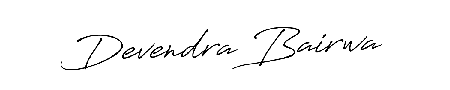You can use this online signature creator to create a handwritten signature for the name Devendra Bairwa. This is the best online autograph maker. Devendra Bairwa signature style 7 images and pictures png